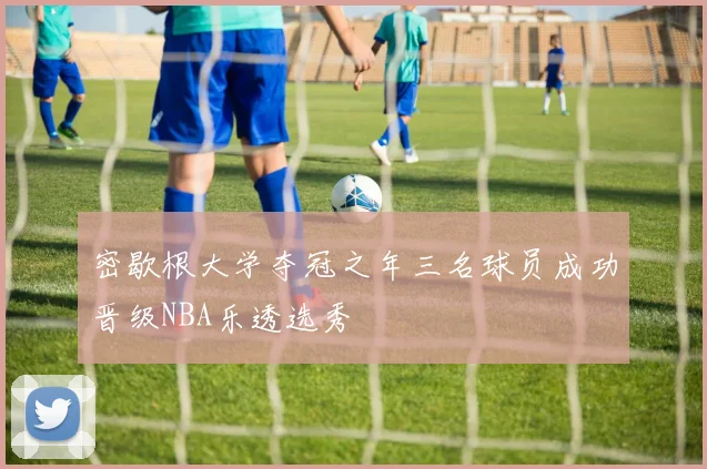 密歇根大学夺冠之年三名球员成功晋级NBA乐透选秀